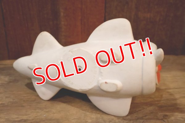 画像7: ct-250802-12 Snoopy Flying Ace / Danara 1970's- early 1980’s Airplane Squeaky Toy