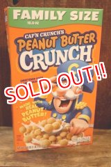 画像: ct-250802-24 Quaker Oats Company / CAP'N CRUNCH'S PEANUT BUTTER CRUNCH 2023 CEREAL BOX