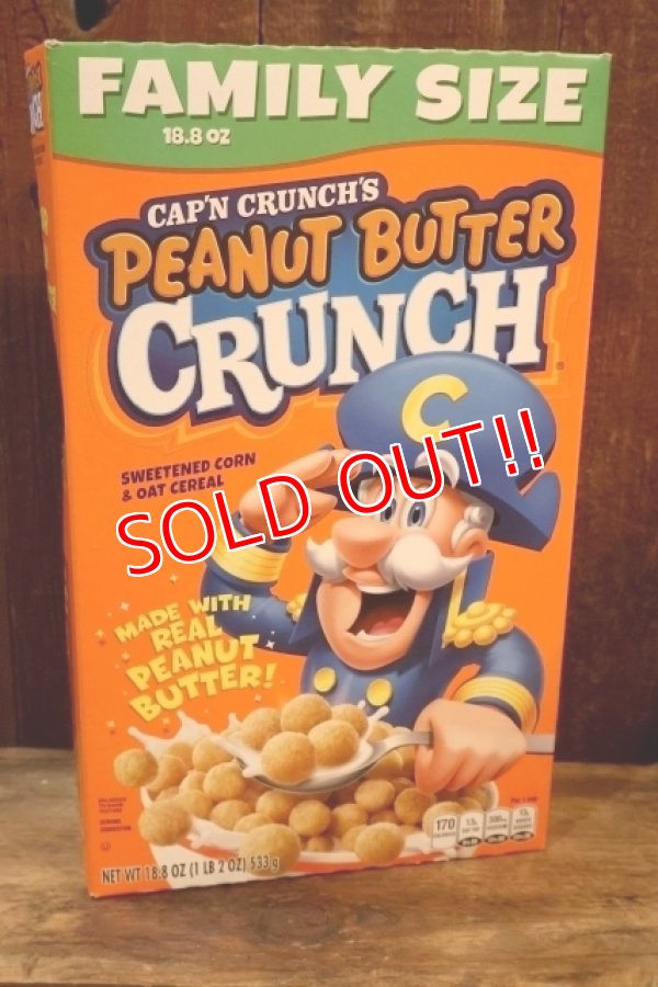 画像1: ct-250802-24 Quaker Oats Company / CAP'N CRUNCH'S PEANUT BUTTER CRUNCH 2023 CEREAL BOX