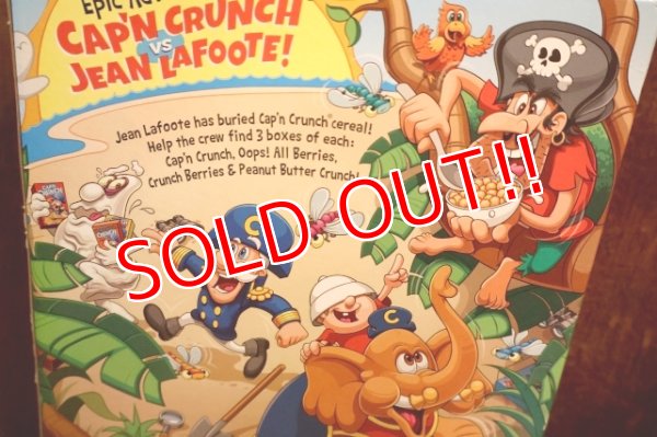 画像9: ct-250802-24 Quaker Oats Company / CAP'N CRUNCH'S PEANUT BUTTER CRUNCH 2023 CEREAL BOX