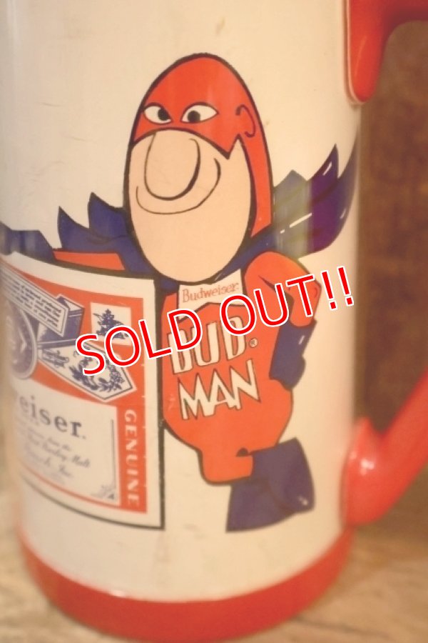 画像2: ct-250804-03 Budweiser / BUD MAN 1980's Plastic Mug
