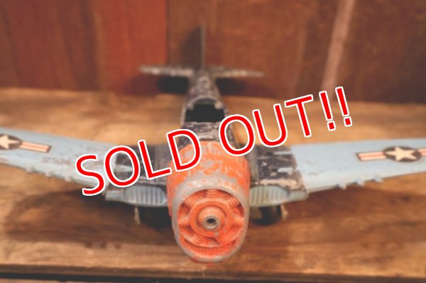 画像2: dp-250901-03 HUBLEY KIDDIE TOY 1960's Die-Cast Metal "NAVY FIGHTER BOMBER"
