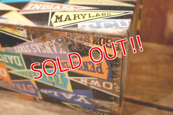 画像13: dp-250804-09 1950's-1960's College Pennant Student Record File Box