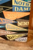 画像4: dp-250804-09 1950's-1960's College Pennant Student Record File Box