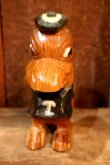 画像2: ct-250901-03 Tulane University / ANRI 1950's Hand Carved Wood Mascot "Riptide"