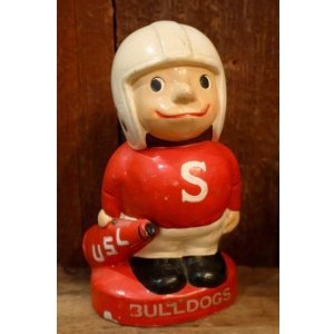 画像: ct-250901-04 LSU BULLDOGS / QUINCO 1960's Football Player Coin Bank