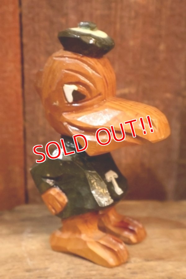 画像3: ct-250901-03 Tulane University / ANRI 1950's Hand Carved Wood Mascot "Riptide"