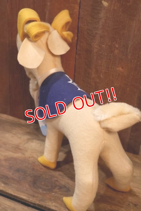 画像6: ct-250901-01 United States Navy (U.S.N.) GREAT LAKES / Collegiate Manufacture 1950's "Bill the Goat" Doll