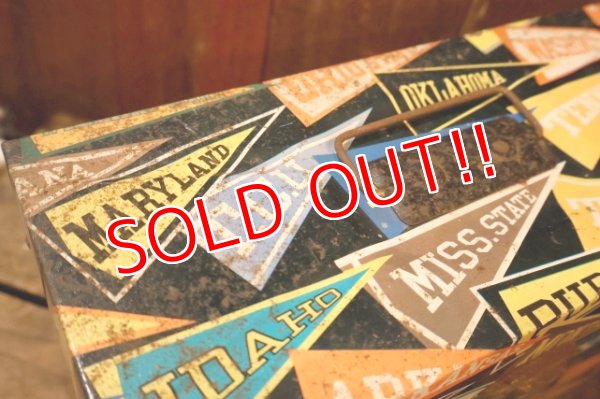 画像12: dp-250804-09 1950's-1960's College Pennant Student Record File Box