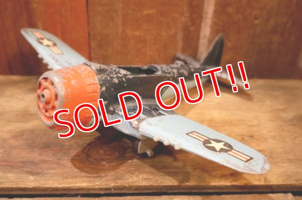 画像1: dp-250901-03 HUBLEY KIDDIE TOY 1960's Die-Cast Metal "NAVY FIGHTER BOMBER"
