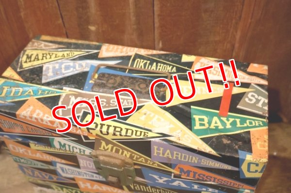 画像9: dp-250804-09 1950's-1960's College Pennant Student Record File Box