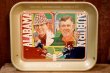 画像1: ck-045 ALABAMA & AUBURN UNIVERSITY / Coca-Cola 1975 Tin Serving Tray
