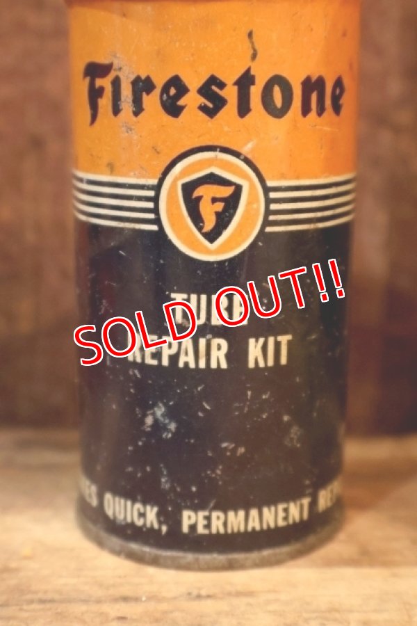 画像2: dp-250901-02 Firestone 1950's TUBE REPAIR KIT 