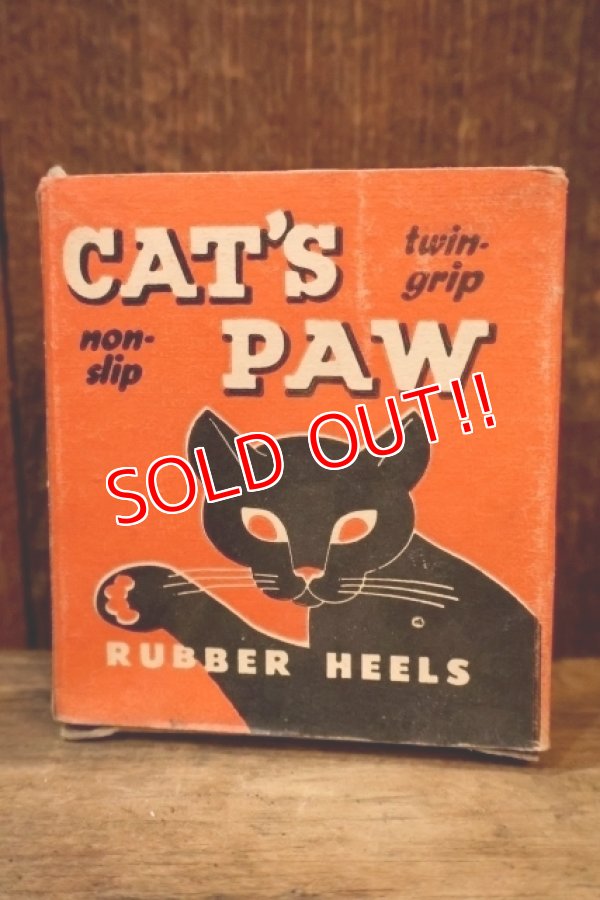 画像1: dp-230301-109 CAT'S PAW / 1950's RUBBER HEELS 