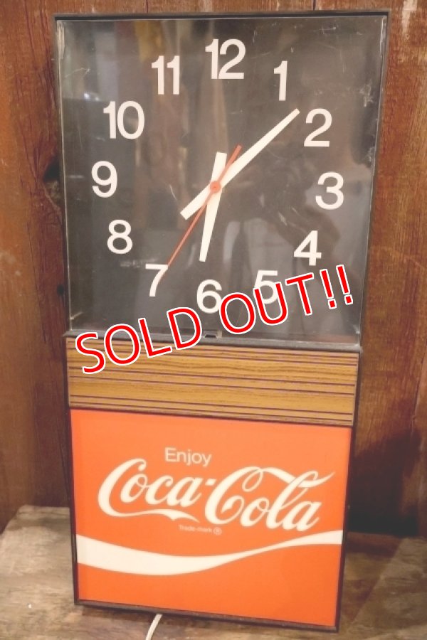 画像1: ck-046 Coca-Cola 1980's Wall Clock