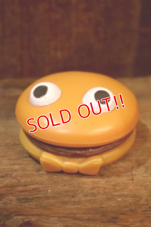 画像1: ct-250901-06 McDonald's / Fisher-Price 1988 Fun with Food "HAMBURGER HAPPY MEAL GUY"