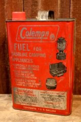 画像: dp-250804-05 Coleman 1970's 1 U.S. GALLON GASOLINE CAN