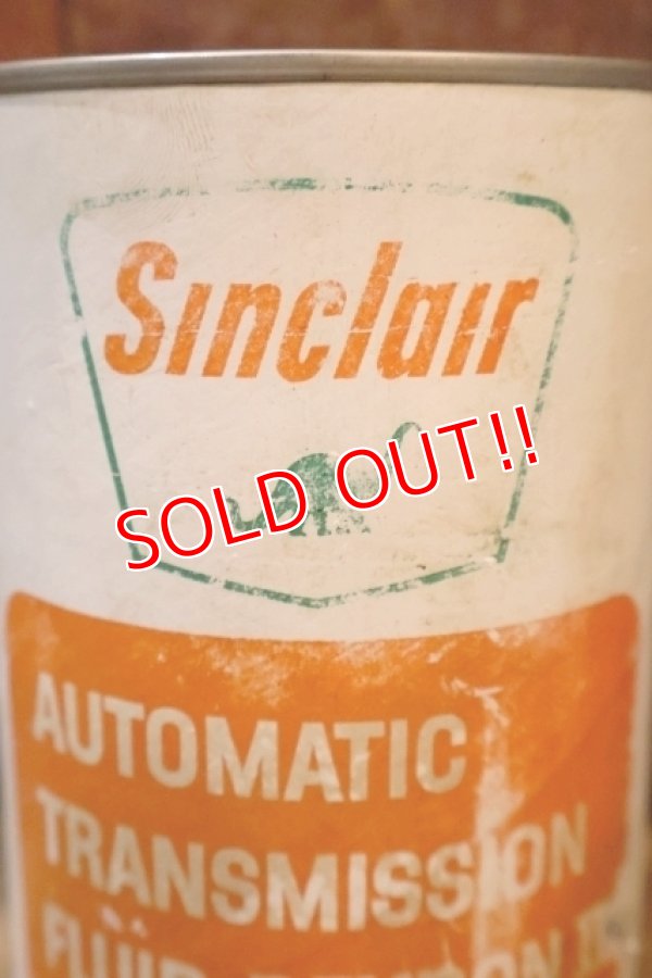 画像2: dp-250618-28 Sinclair AUTOMATIC TRANSMISSION FLUID-DEXRON II1 U.S. QUART CAN