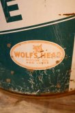 画像3: nt-250618-54 WOLF'S HEAD LUBE 1970's 5 U.S. GALLONS OIL CAN