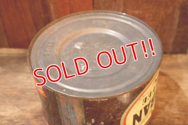 画像8: dp-241106-44 YUBAN COFFEE VINTAGE TIN CAN