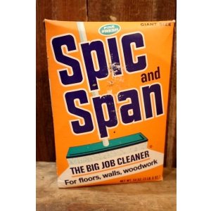 画像: dp-250618-09 Spic and Span THE BIG JOB CLEANER 1960's-1970's BOX