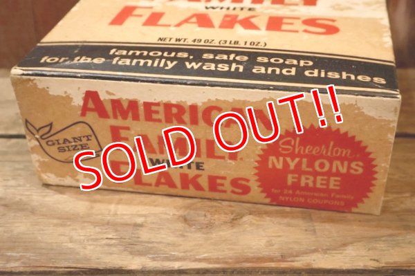 画像11: dp-250618-09 AMERICAN FAMILY FLAKES 1950's SOAP BOX