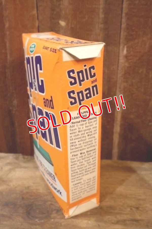 画像3: dp-250618-09 Spic and Span THE BIG JOB CLEANER 1960's-1970's BOX