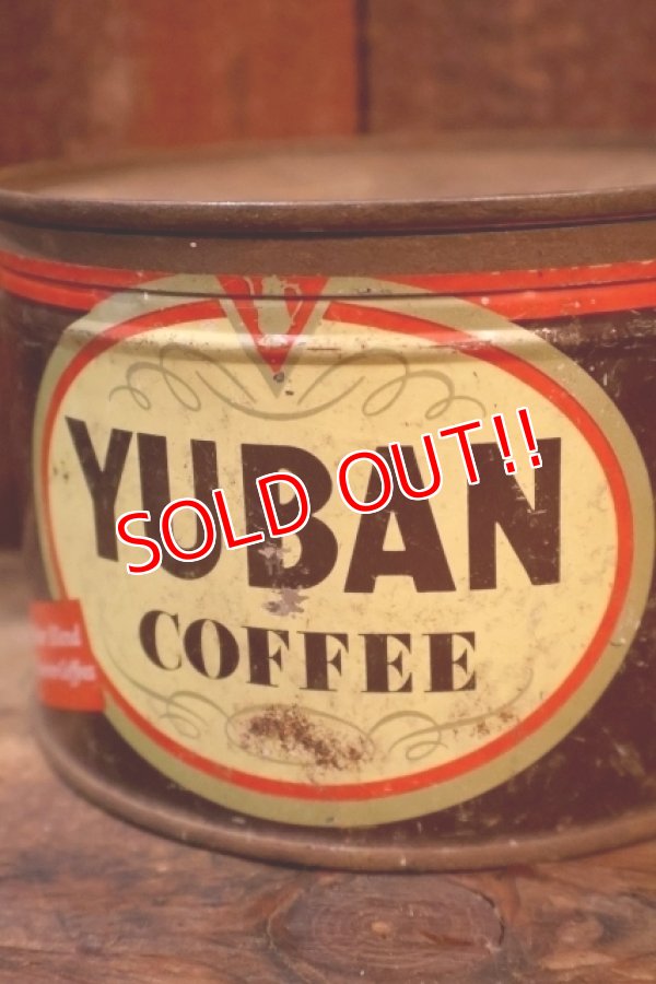 画像3: dp-241106-44 YUBAN COFFEE VINTAGE TIN CAN