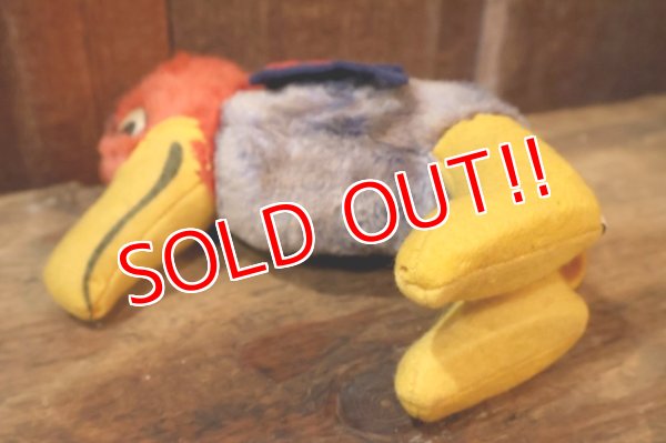 画像7: ct-250908-01 The University of Kansas "Jayhawks" / Collegiate 1960's Mascot Doll