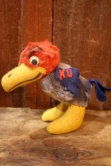 画像: ct-250908-01 The University of Kansas "Jayhawks" / Collegiate 1960's Mascot Doll