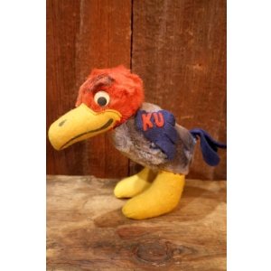 画像: ct-250908-01 The University of Kansas "Jayhawks" / Collegiate 1960's Mascot Doll
