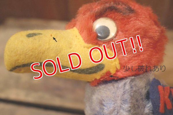 画像11: ct-250908-01 The University of Kansas "Jayhawks" / Collegiate 1960's Mascot Doll