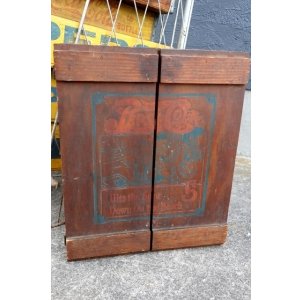 画像: dp-250531-18 PEPSI COLA / WOOD BOX SHELF