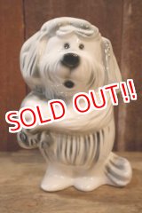 画像: ct-250701-04 FORD / 1950's-1960's Shaggy Dog Ceramic Coin Bank