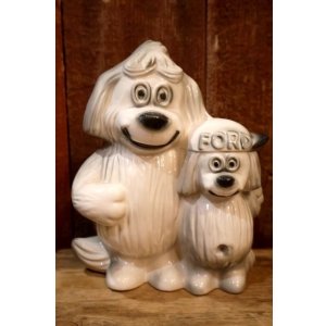 画像: ct-250701-06 FORD / 1950's-1960's Shaggy Dog Ceramic Coin Bank