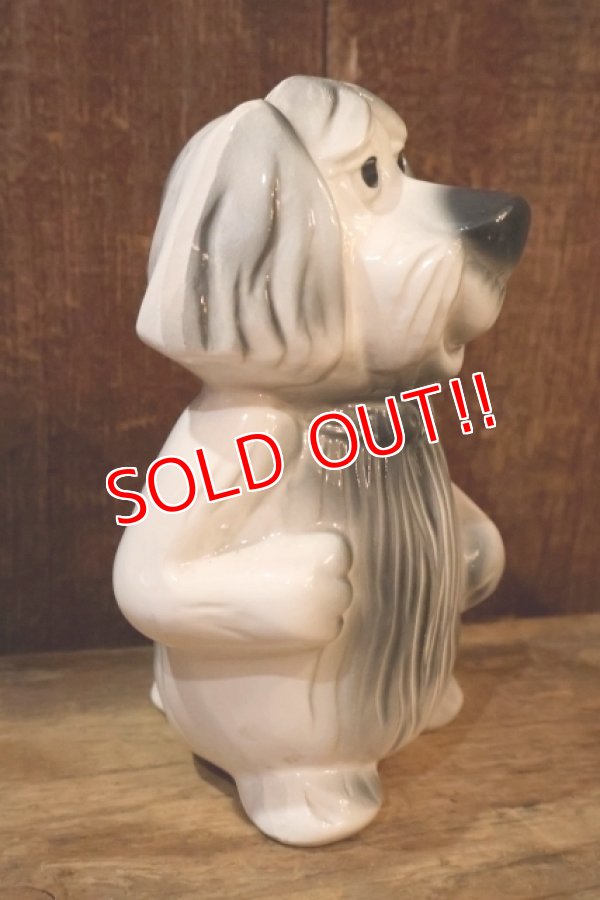 画像5: ct-250701-05 FORD / 1950's-1960's Shaggy Dog Ceramic Coin Bank