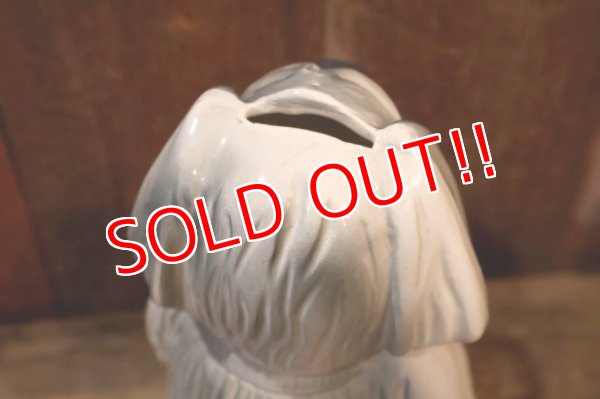 画像7: ct-250701-05 FORD / 1950's-1960's Shaggy Dog Ceramic Coin Bank