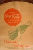 画像2: dk-095 Coca-Cola 1930's Paper Bottle Holder