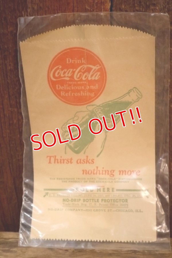 画像1: dk-095 Coca-Cola 1930's Paper Bottle Holder
