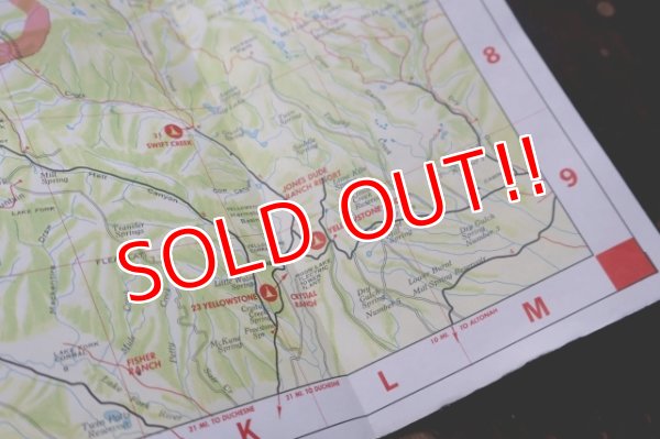 画像12: dp-250728-05 UINTA LAKES WEST 1969 MAP & GUIDE