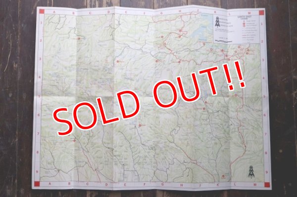 画像8: dp-250728-05 UINTA LAKES EAST 1969 MAP & GUIDE