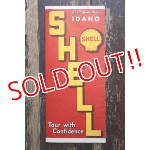 画像: dp-240605-06 SHELL 1930's-1940's Road Map "IDAHO"