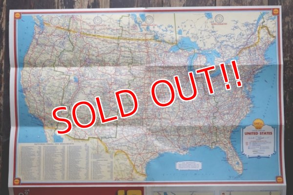 画像3: dp-240605-06 SHELL 1930's-1940's Road Map "IDAHO"