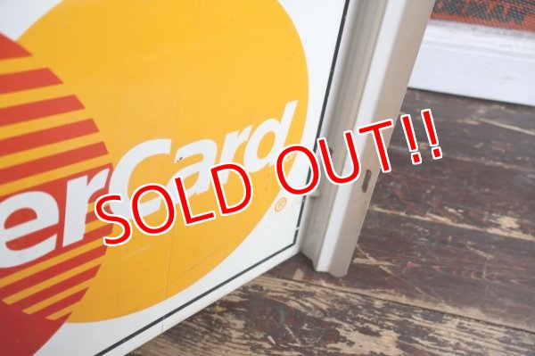 画像5: dp-250205-36 DISCOVER・VISA ・Master Card 1990's W-sided Metal Sign