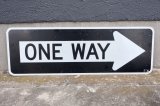 画像: dp-250701-05 Road Sign "ONE WAY⇒"