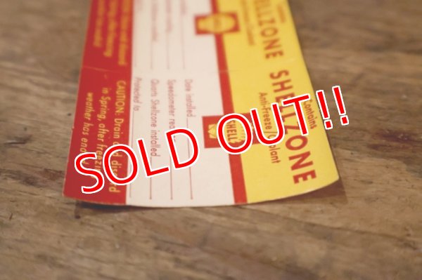 画像4: dp-240605-06 SHELL / SHELLZONE 1960's Sticker