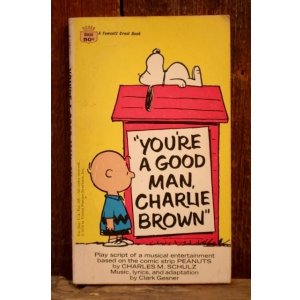画像: ct-220801-48 PEANUTS / 1970's Musical Book  "YOU'RE A GOOD MAN, CHARLIE BROWN"