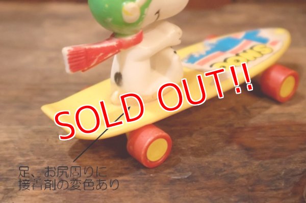 画像6: ct-250320-40 Snoopy / AVIVA 1970's Skateboard