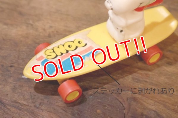 画像4: ct-250320-40 Snoopy / AVIVA 1970's Skateboard