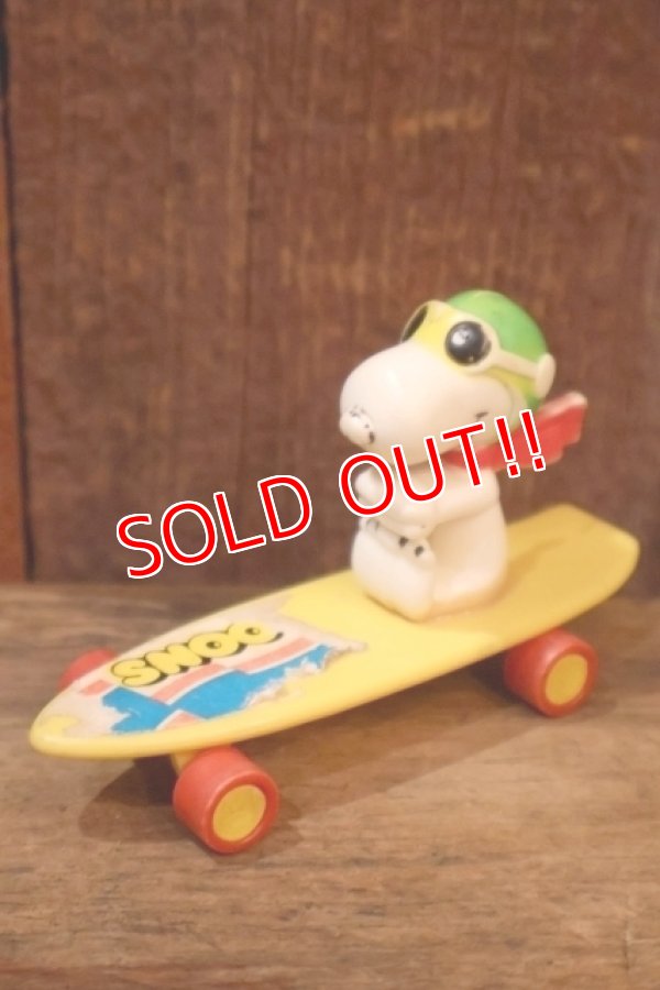 画像1: ct-250320-40 Snoopy / AVIVA 1970's Skateboard